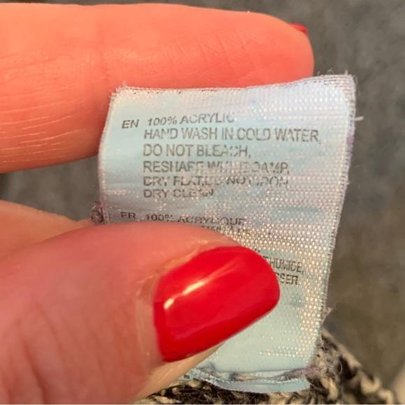 Like new - Super cozy long knit sweater - salt and pepper - Picture 6 of 6